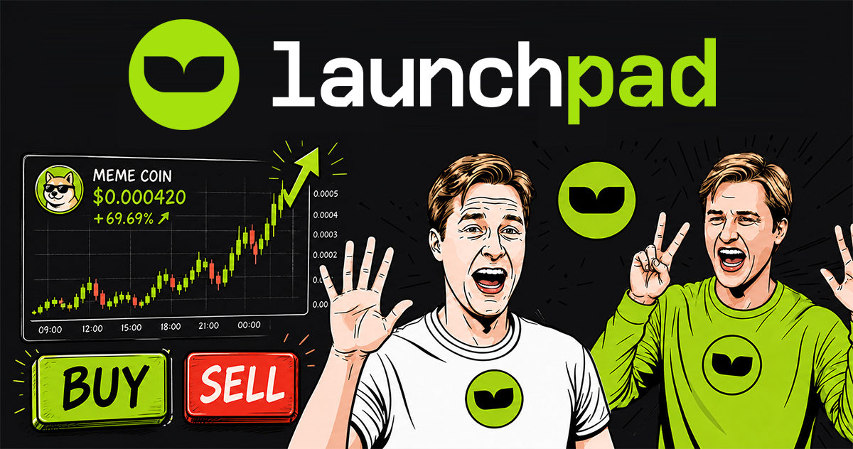launchpad.meme social sharing artwork