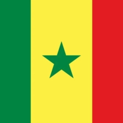 Senegal Belgium Officially logo