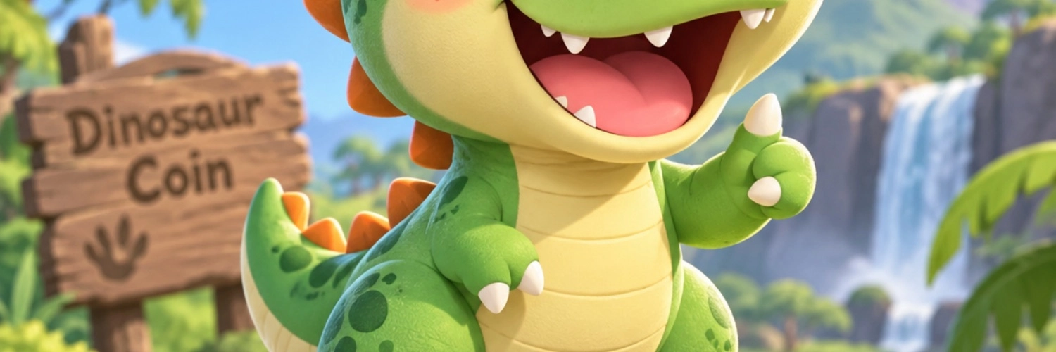 Dinosaur Coin banner