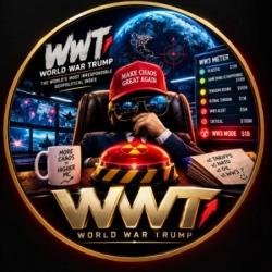 World War Trump logo