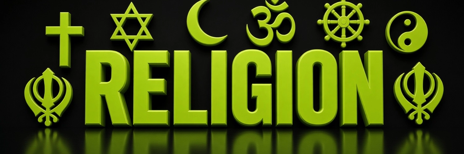 RELIGION banner