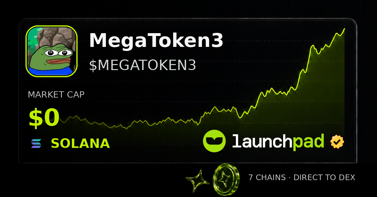MegaToken3 $MEGATOKEN3 Open Graph image