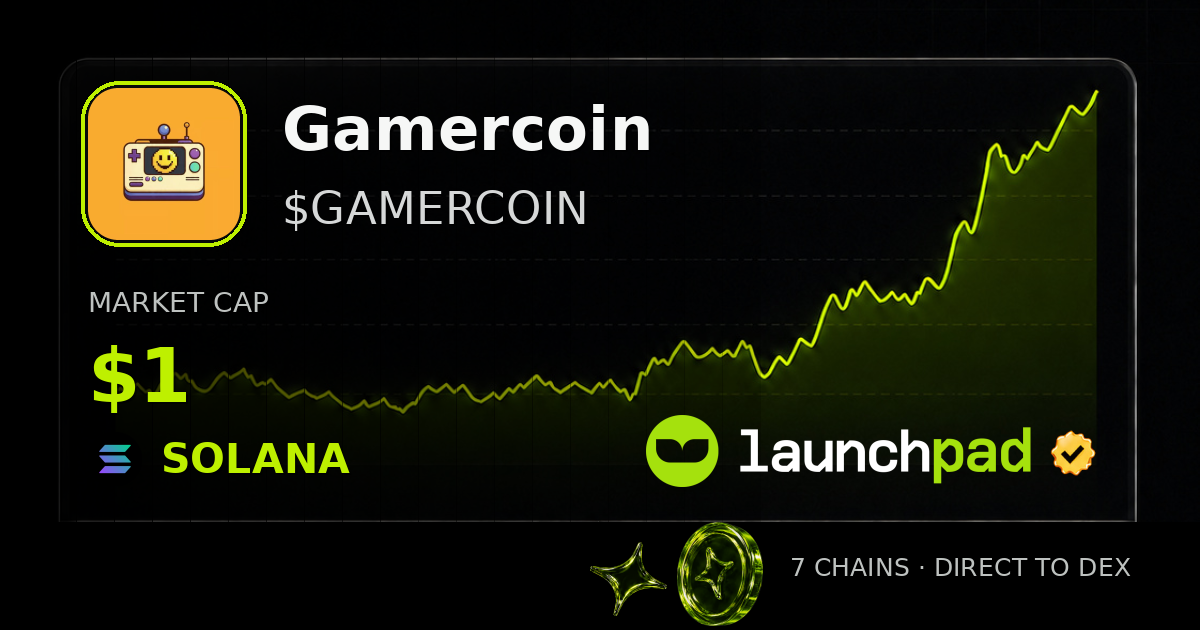 Gamercoin $GAMERCOIN Open Graph image