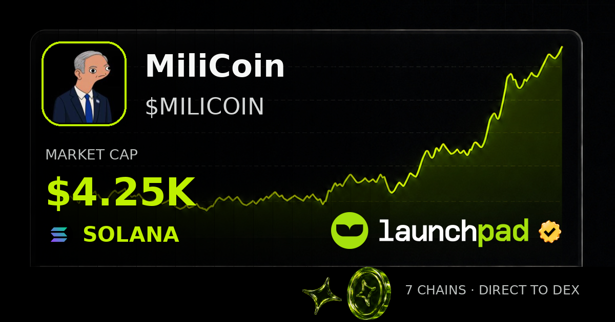 MiliCoin $MILICOIN Open Graph image