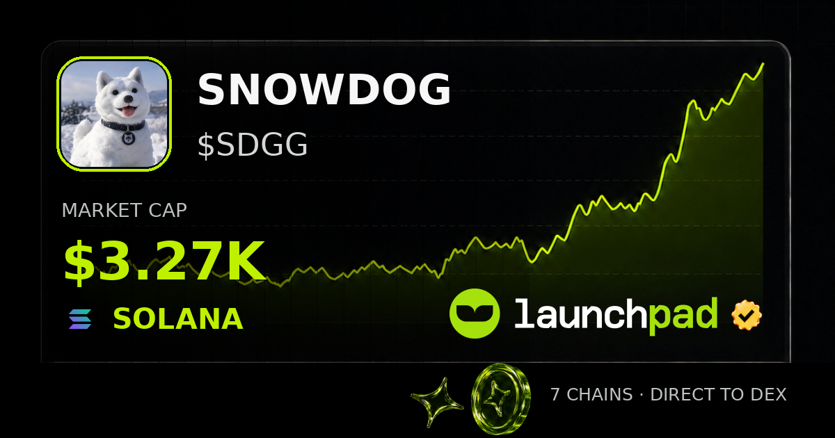 SNOWDOG $SDGG Open Graph image