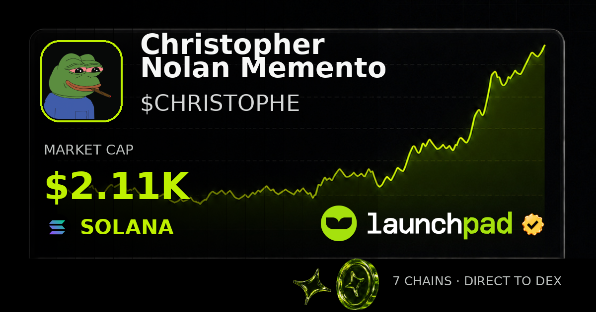 Christopher Nolan Memento $CHRISTOPHE Open Graph image