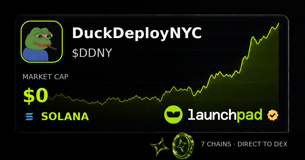 DuckDeployNYC $DDNY Open Graph image