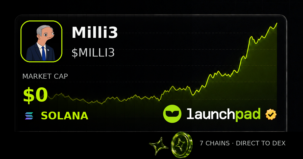 Milli3 $MILLI3 Open Graph image