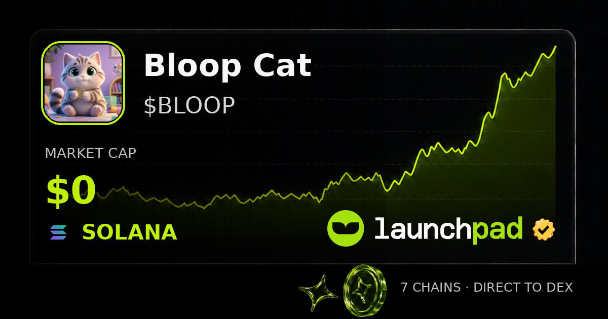 Bloop Cat $BLOOP Open Graph image