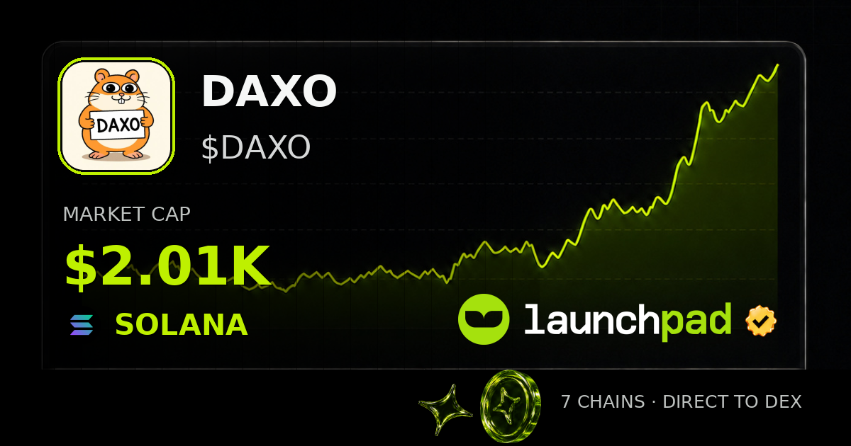 DAXO $DAXO Open Graph image