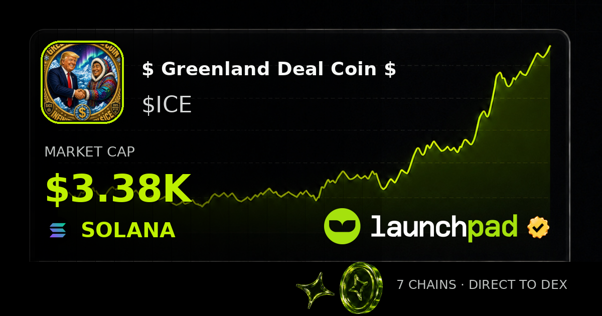 $ Greenland Deal Coin $ $ICE Open Graph image