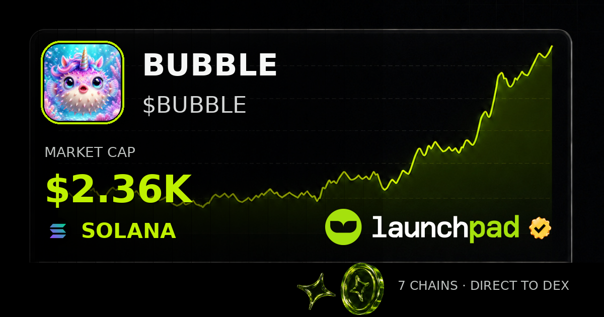 BUBBLE $BUBBLE Open Graph image