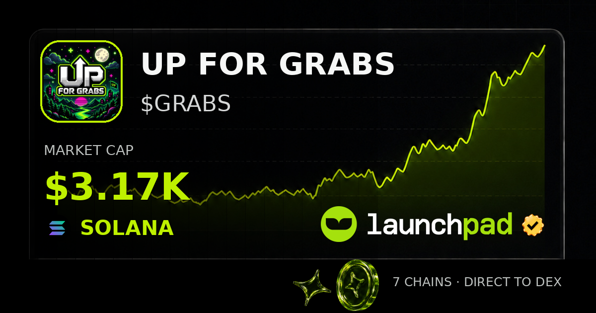 UP FOR GRABS $GRABS Open Graph image