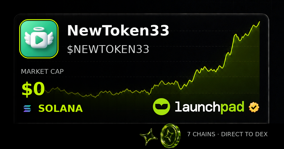 NewToken33 $NEWTOKEN33 Open Graph image