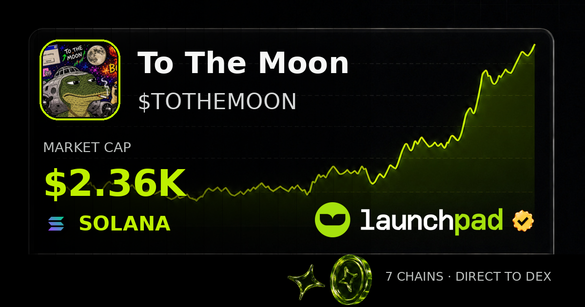 To The Moon $TOTHEMOON Open Graph image