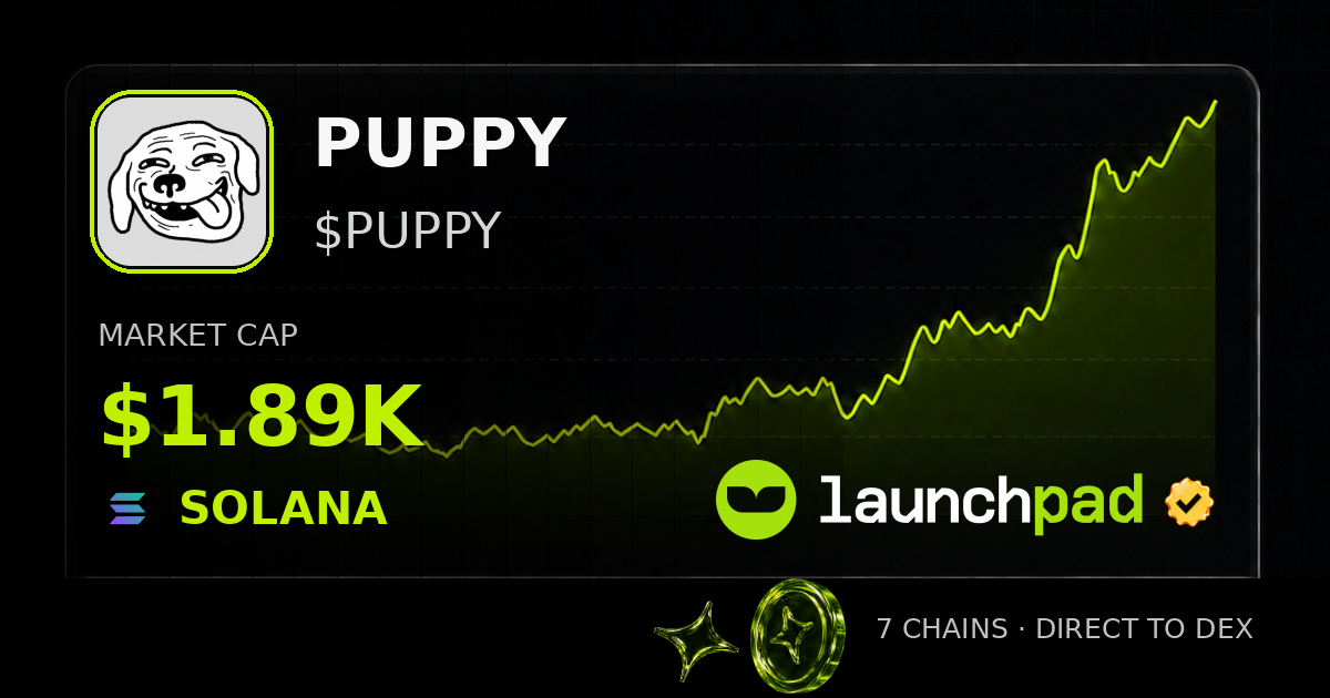 PUPPY $PUPPY Open Graph image