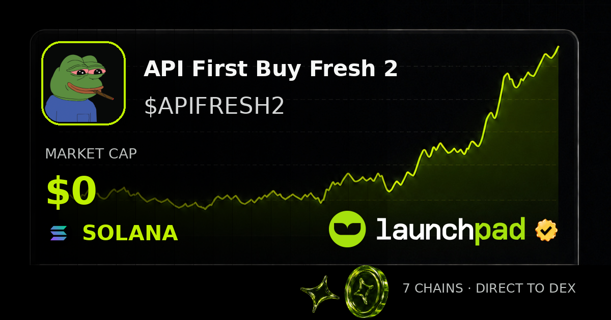 API First Buy Fresh 2 $APIFRESH2 Open Graph image