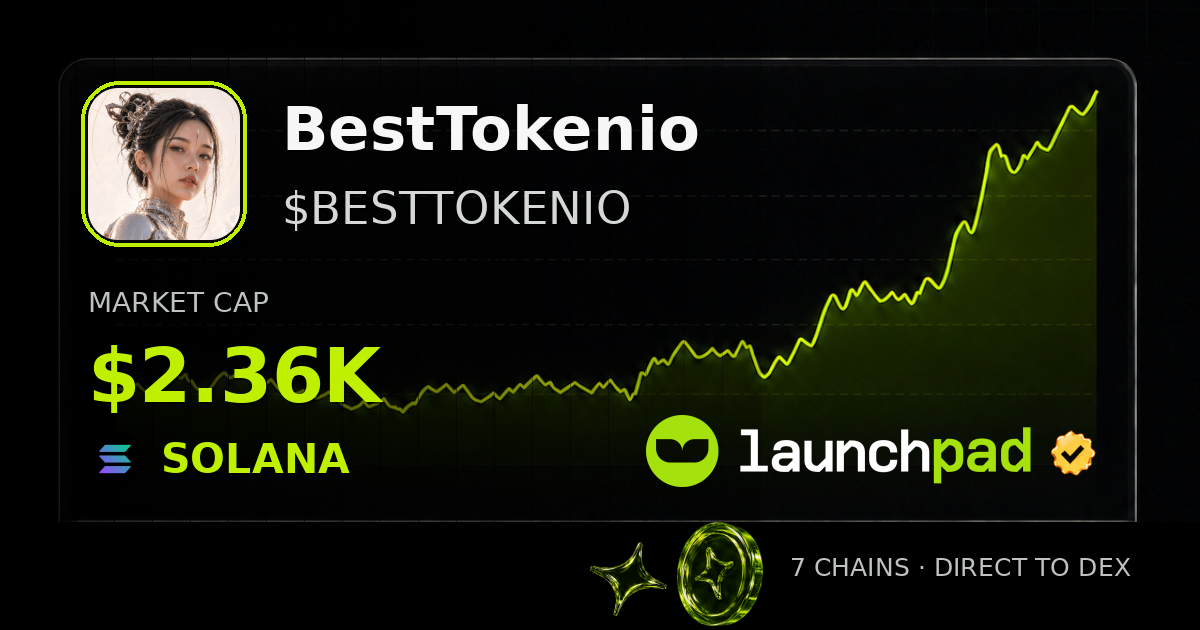 BestTokenio $BESTTOKENIO Open Graph image