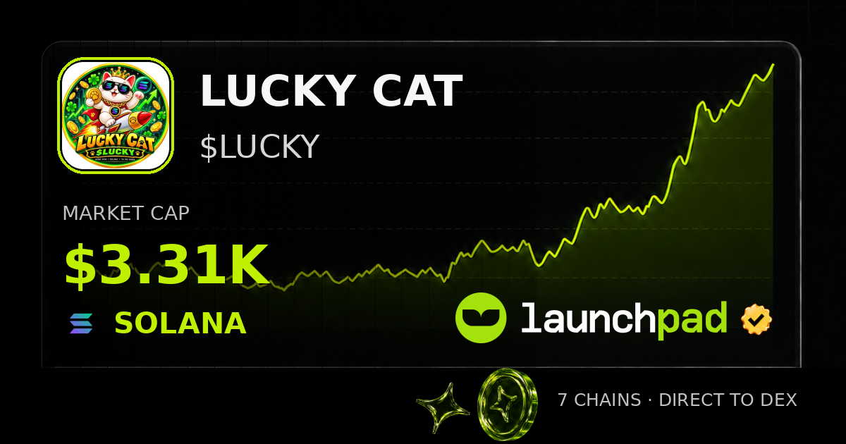 LUCKY CAT $LUCKY Open Graph image