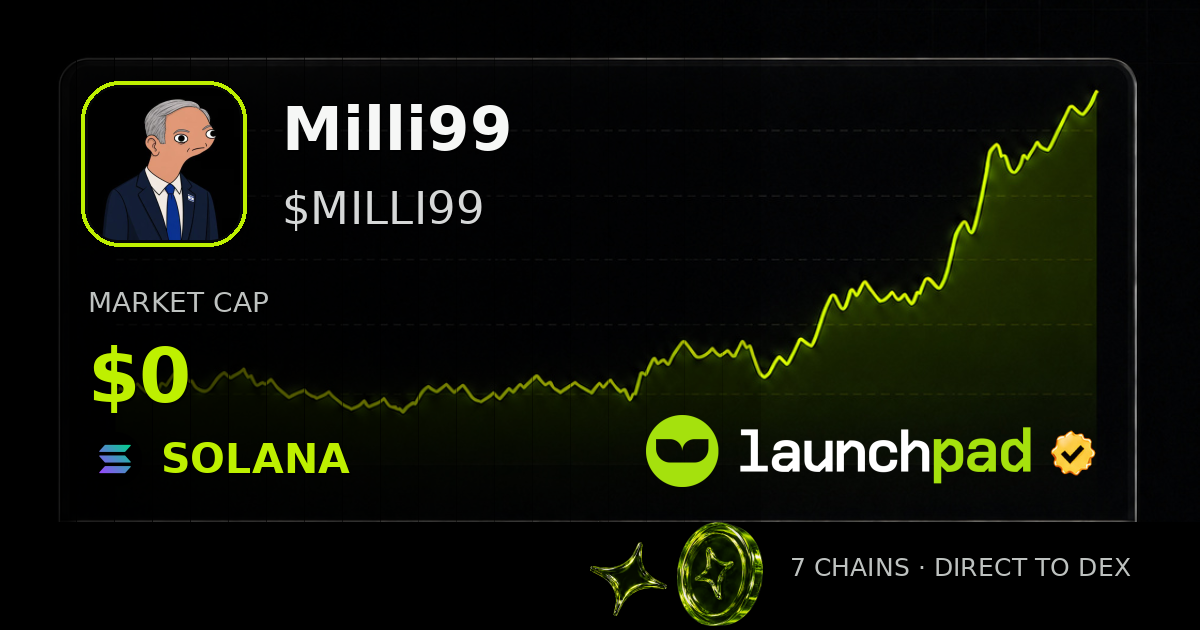 Milli99 $MILLI99 Open Graph image