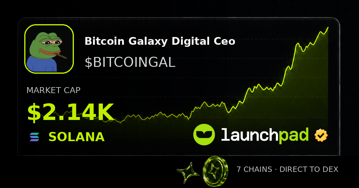Bitcoin Galaxy Digital Ceo $BITCOINGAL Open Graph image