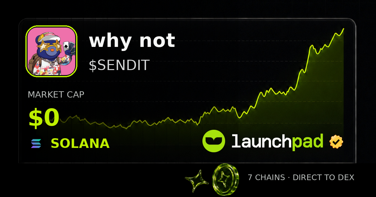 why not $SENDIT Open Graph image