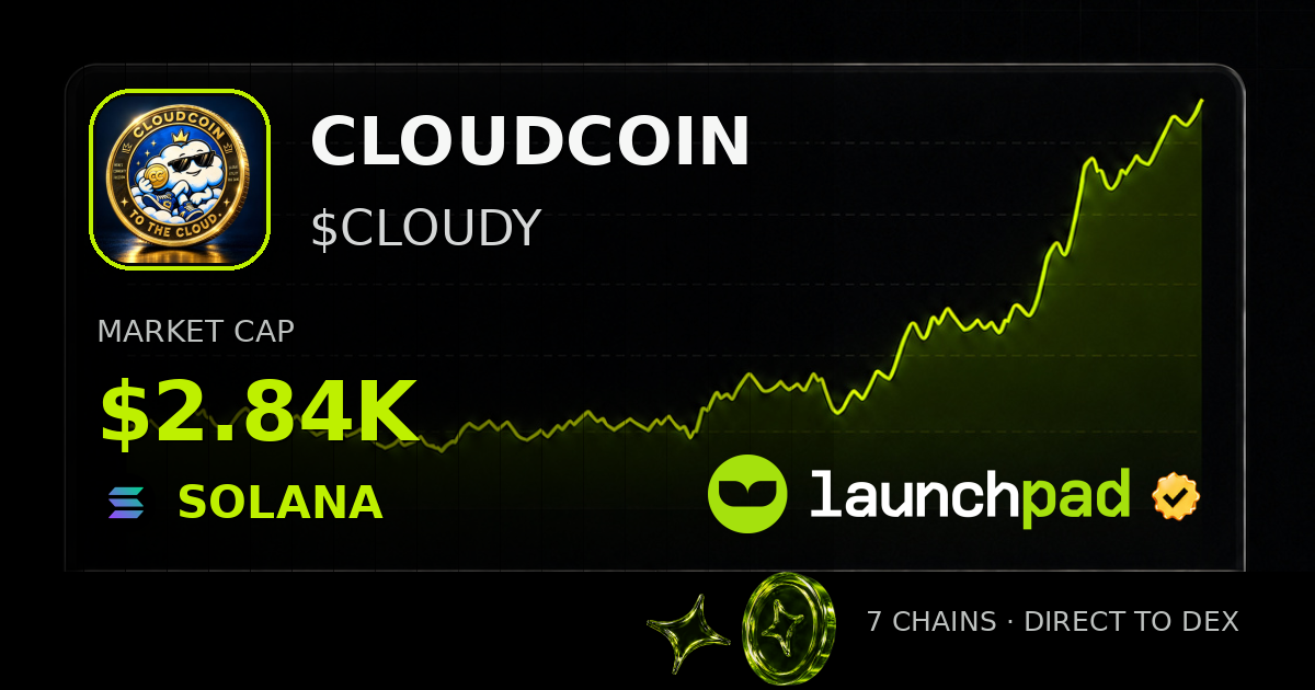 CLOUDCOIN $CLOUDY Open Graph image