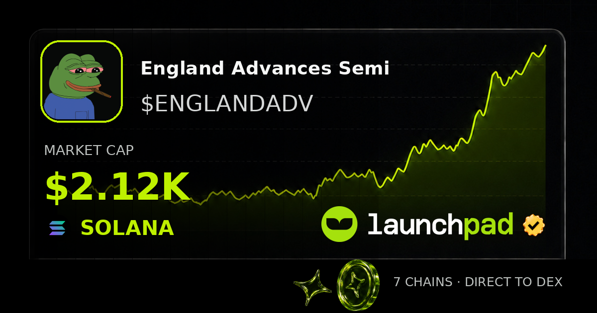 England Advances Semi $ENGLANDADV Open Graph image