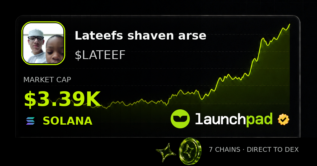 Lateefs shaven arse $LATEEF Open Graph image