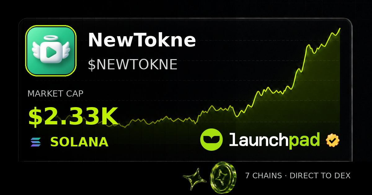 NewTokne $NEWTOKNE Open Graph image