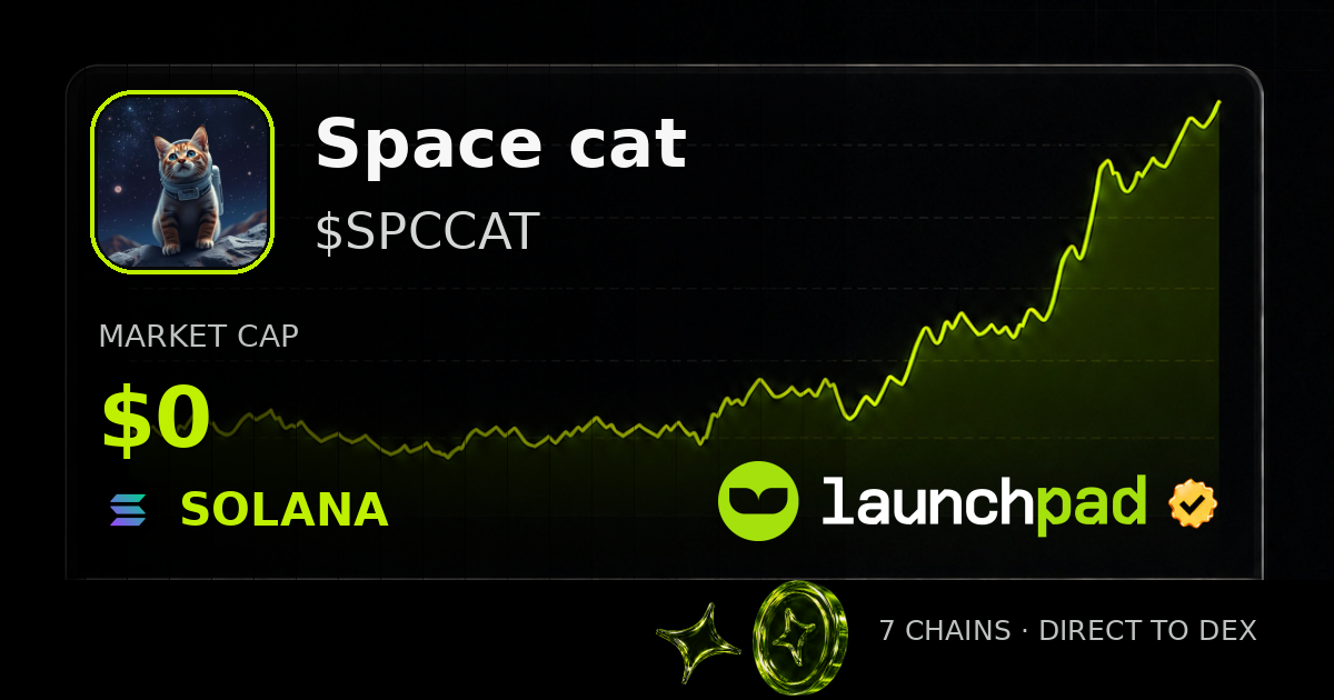 Space cat $SPCCAT Open Graph image
