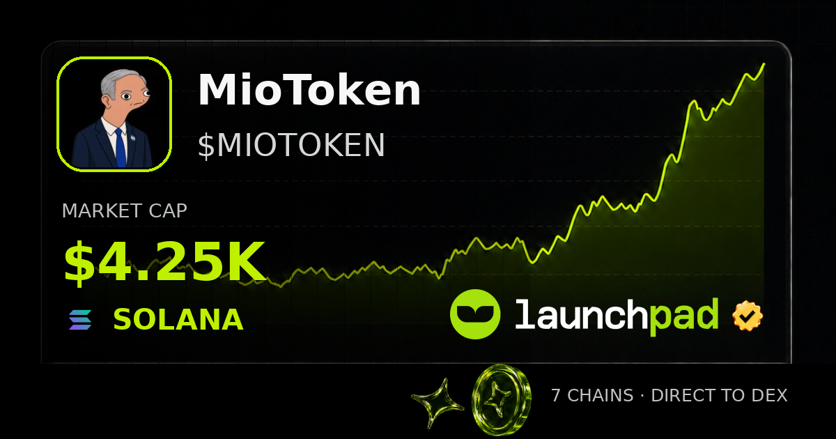 MioToken $MIOTOKEN Open Graph image