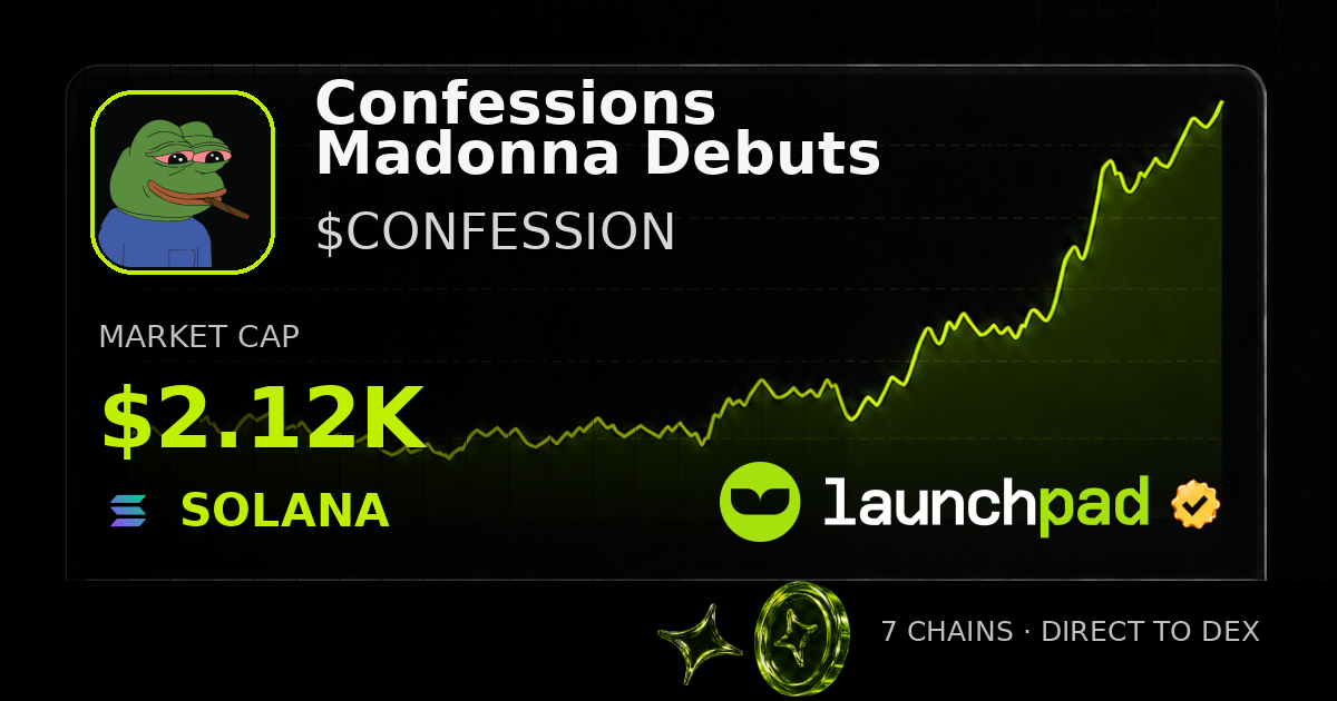 Confessions Madonna Debuts $CONFESSION Open Graph image