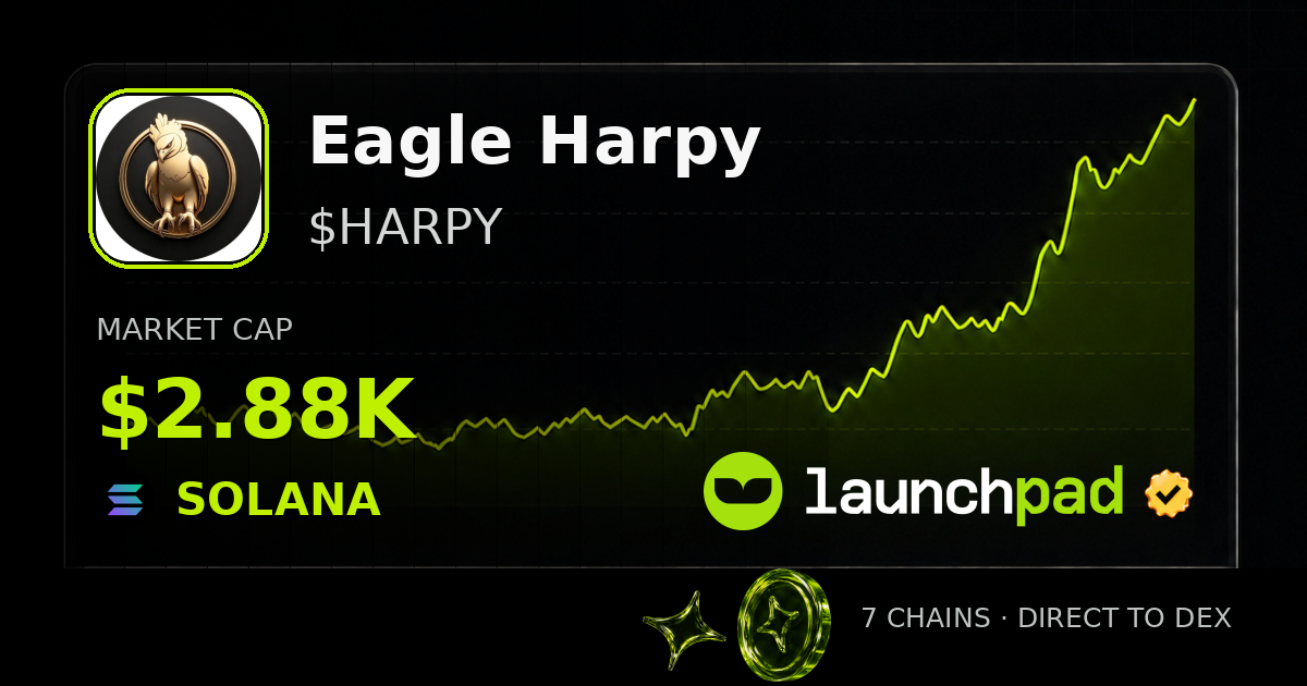 Eagle Harpy $HARPY Open Graph image