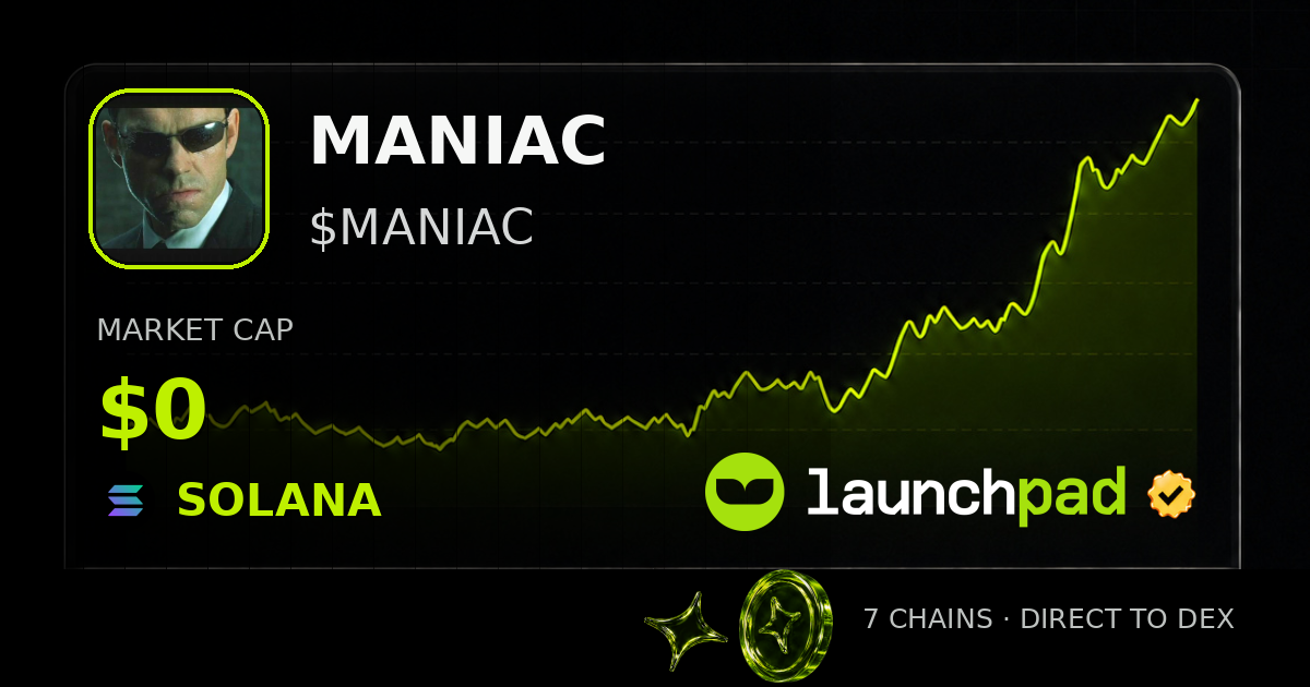 MANIAC $MANIAC Open Graph image