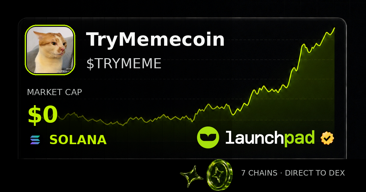 TryMemecoin $TRYMEME Open Graph image