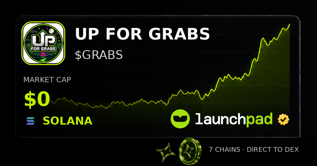 UP FOR GRABS $GRABS Open Graph image