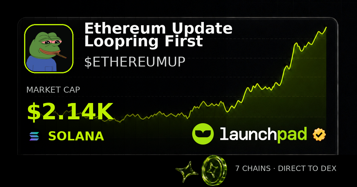 Ethereum Update Loopring First $ETHEREUMUP Open Graph image