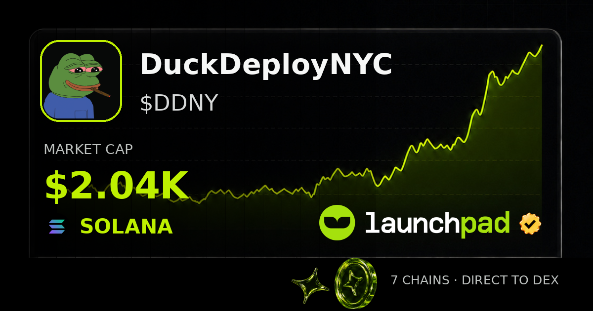 DuckDeployNYC $DDNY Open Graph image