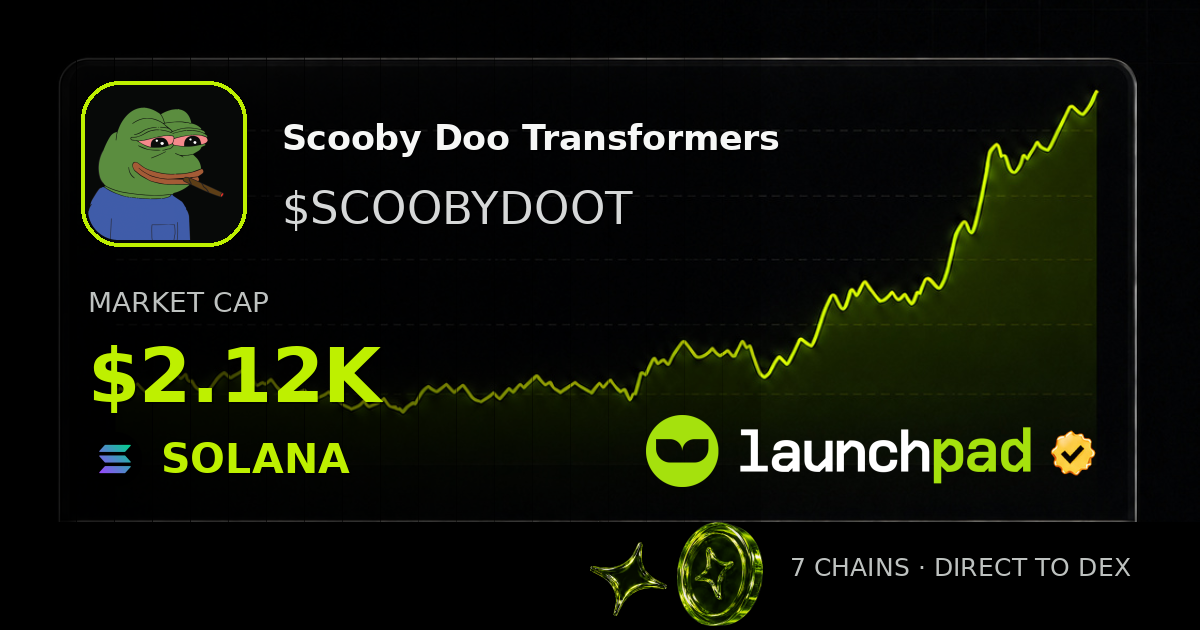 Scooby Doo Transformers $SCOOBYDOOT Open Graph image