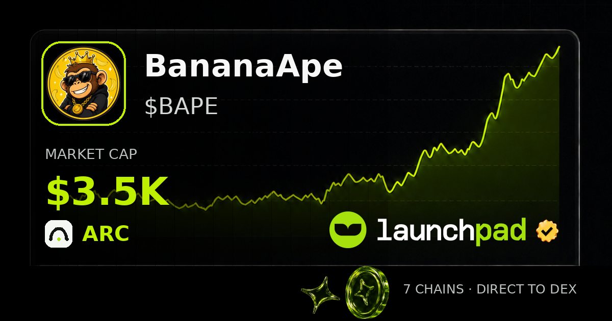 BananaApe $BAPE Open Graph image