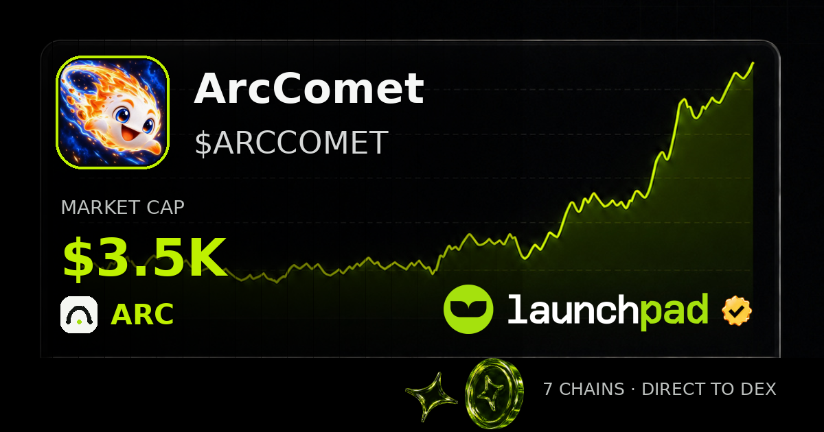ArcComet $ARCCOMET Open Graph image