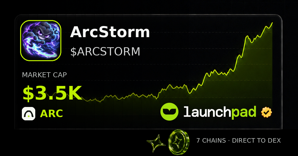ArcStorm $ARCSTORM Open Graph image