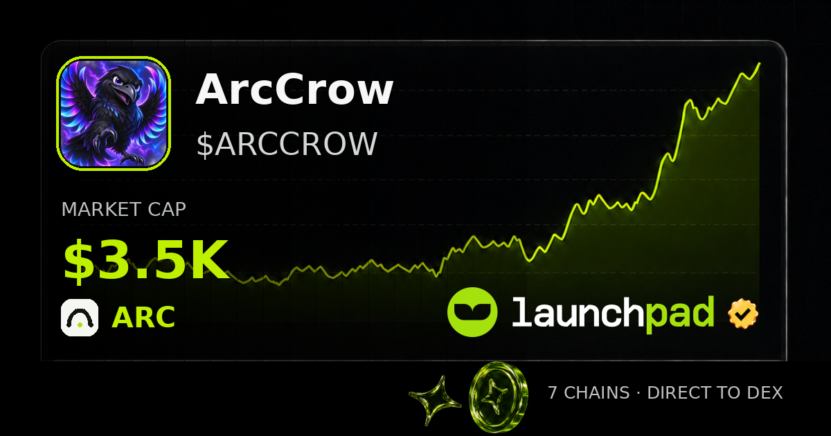 ArcCrow $ARCCROW Open Graph image