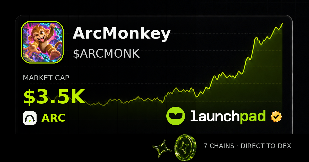 ArcMonkey $ARCMONK Open Graph image