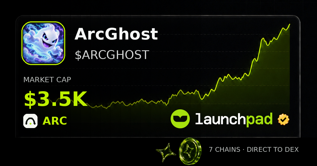 ArcGhost $ARCGHOST Open Graph image