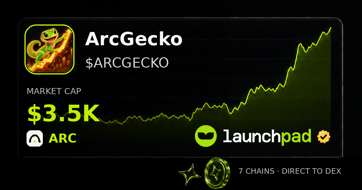 ArcGecko $ARCGECKO Open Graph image