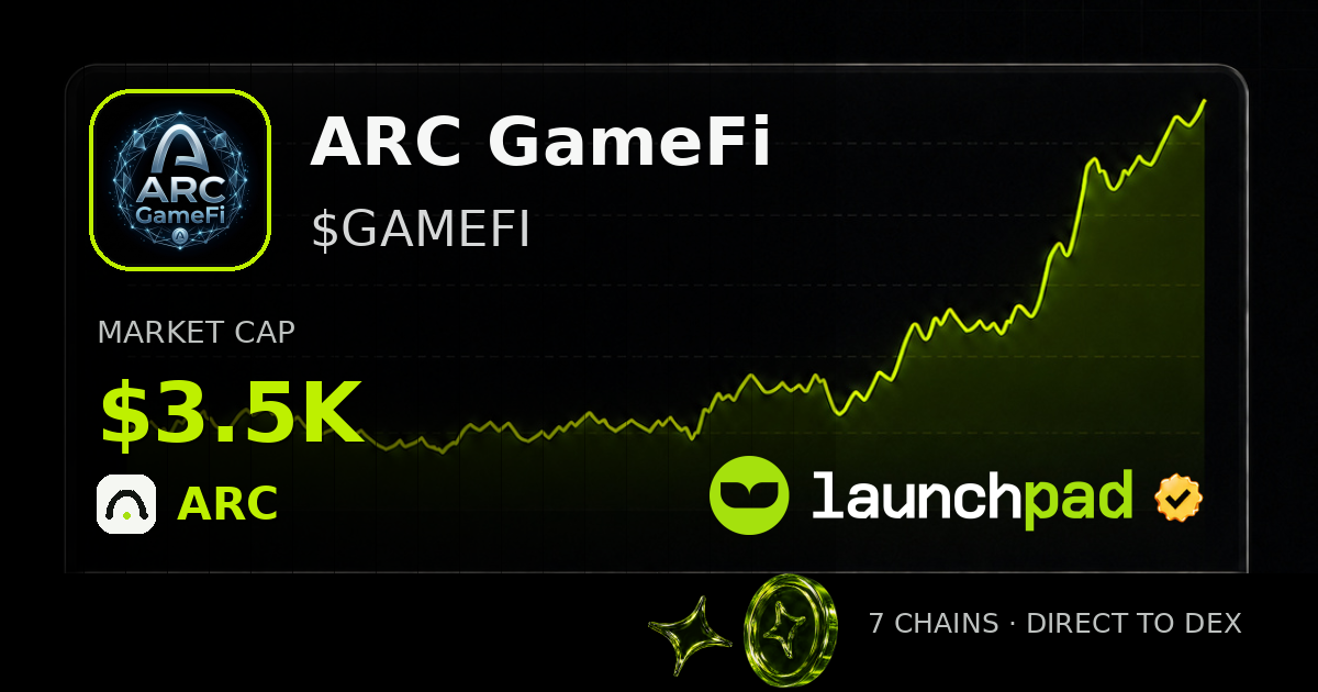 ARC GameFi $GAMEFI Open Graph image