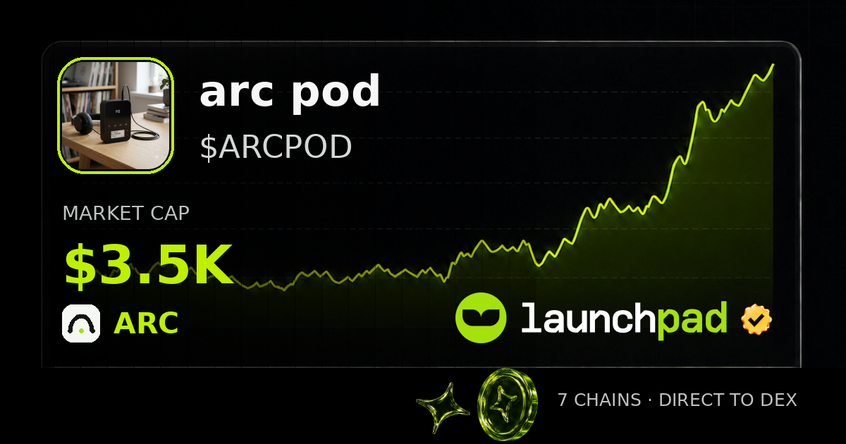 arc pod $ARCPOD Open Graph image