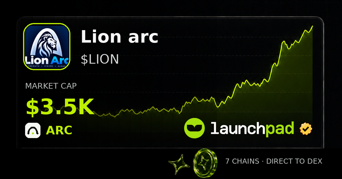 Lion arc $LION Open Graph image